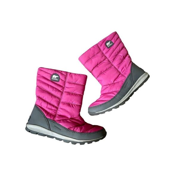 Sorel Whitney Pink Snowboots size 7 Women’s Waterproof Pull On - Picture 2 of 12
